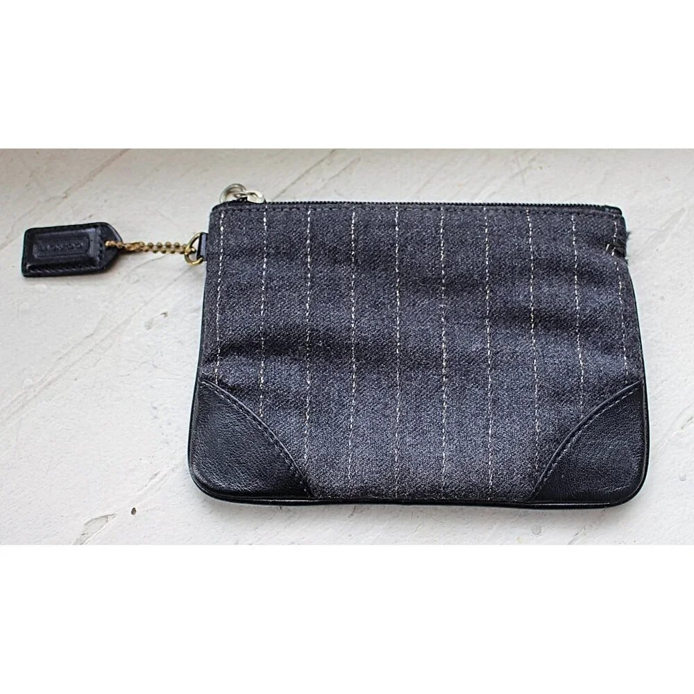 Coach - Set of 2 Coach Rehab Wristlets - Signature Monogram + Felt + Hangtag